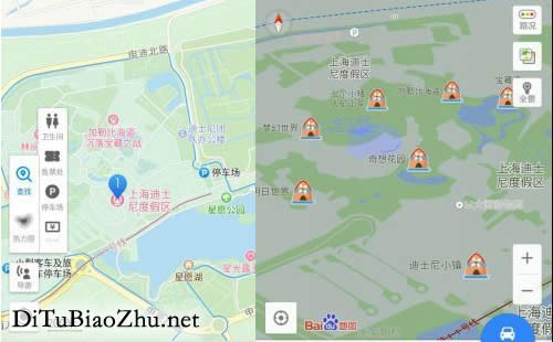百度地圖標(biāo)注