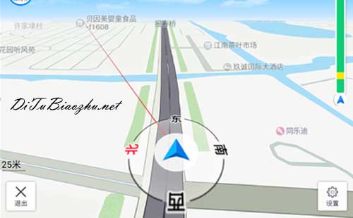 高德導航地圖標注怎么設置地圖配色？